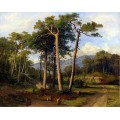 Дънери в гората (1842) РЕПРОДУКЦИИ НА КАРТИНИ